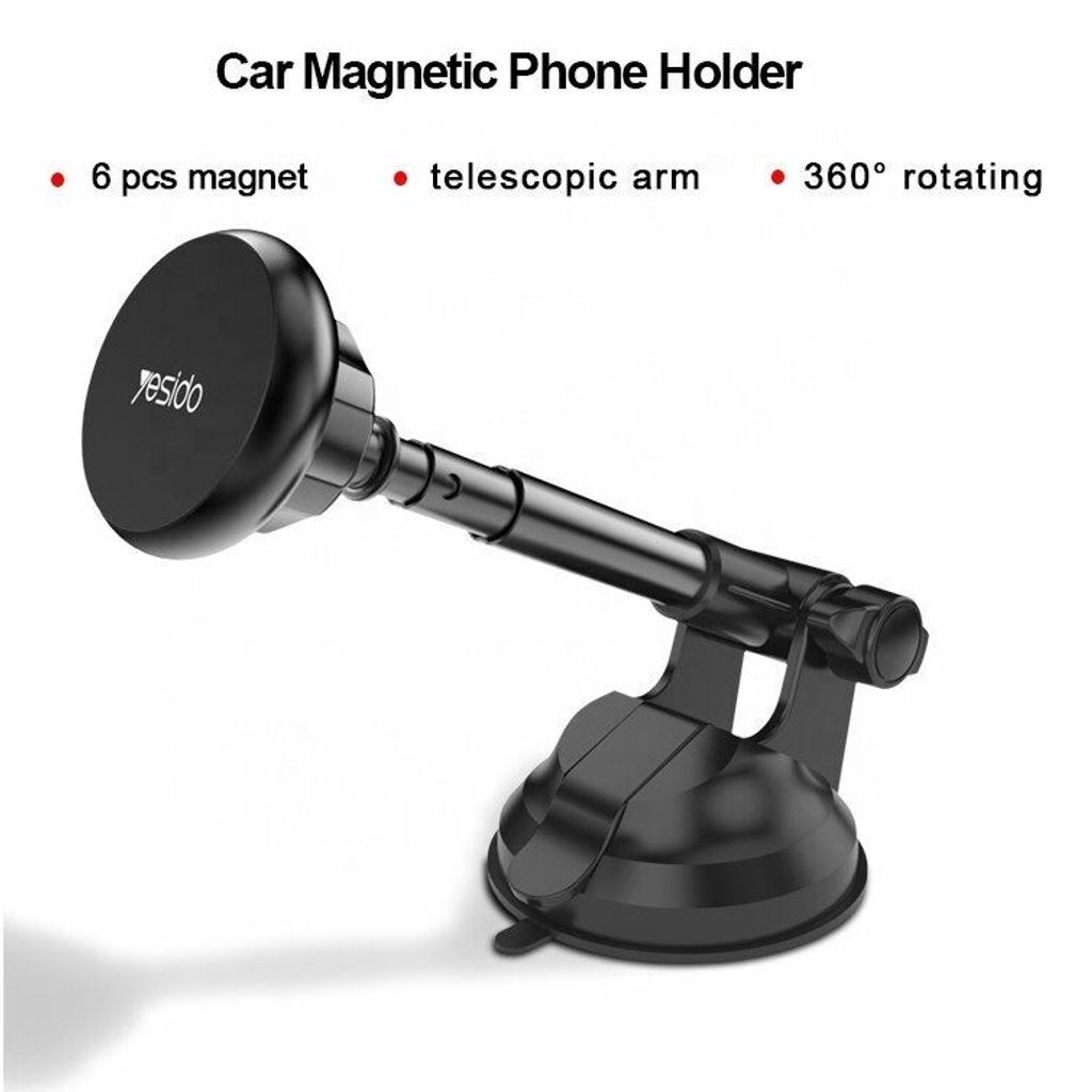 Yesido C41 Phone Car Mount Universal 360 Degree Magnetic Car Mobile Phone Holder2