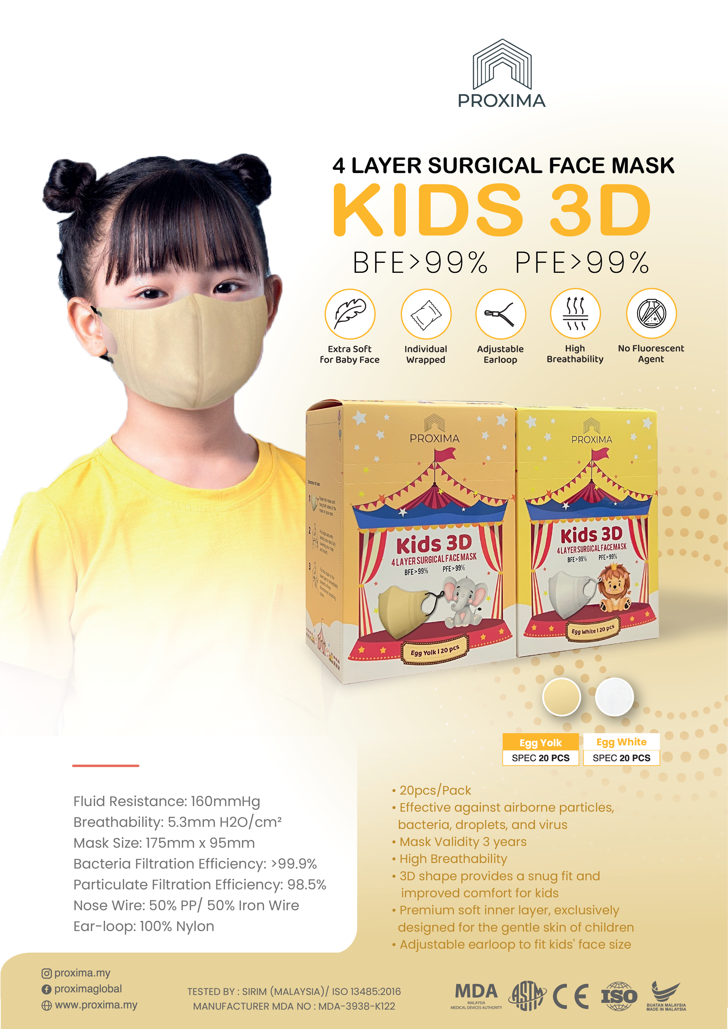 Proxima 4ply Kids Mask Broucher-01