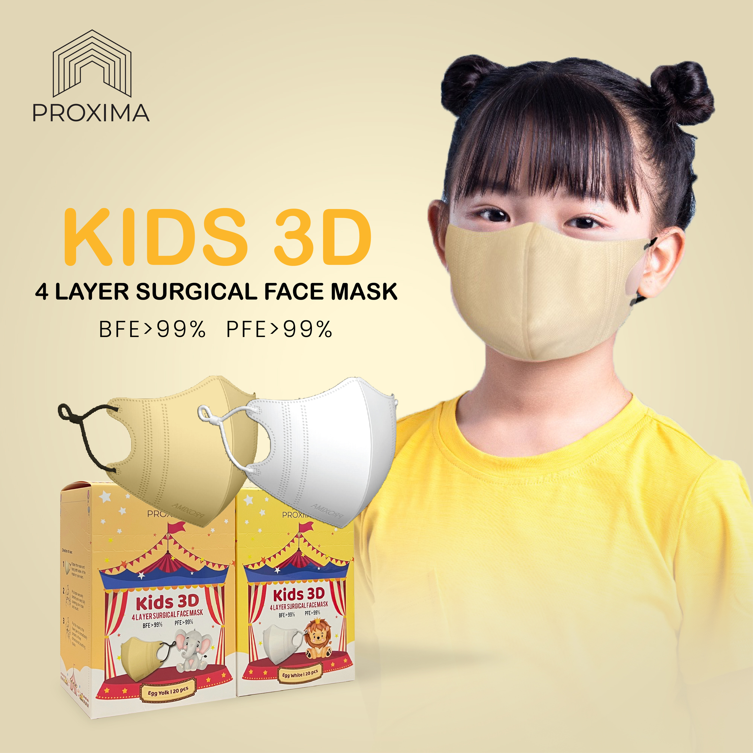 Cover Kids 3D Facemask