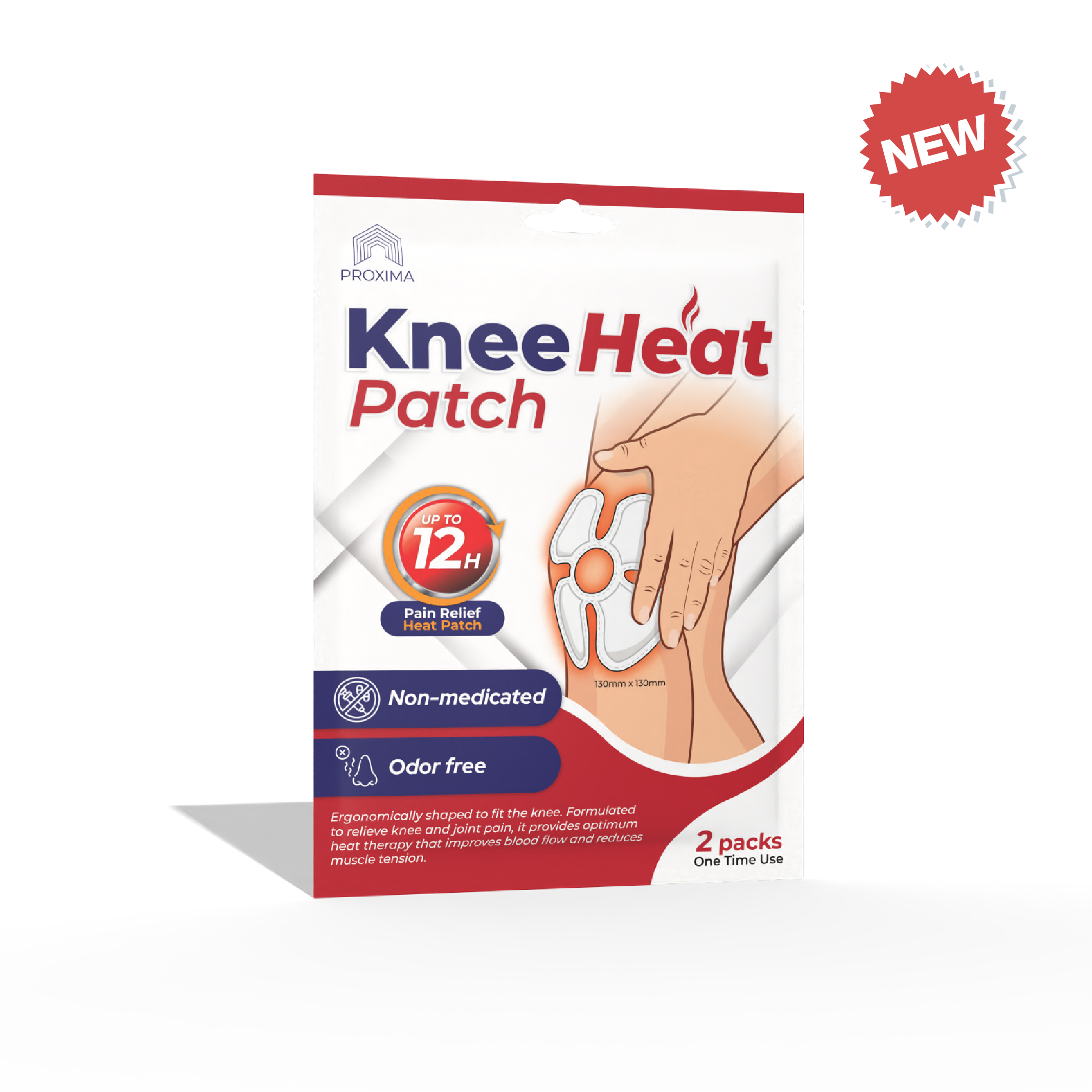 Web Product Showcase - Heat Patch (Knee)