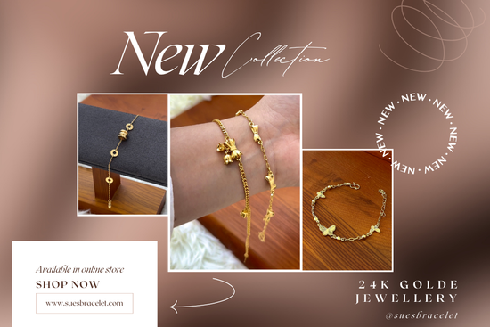 24K GOLD COLLECTION | Sue's Bracelet