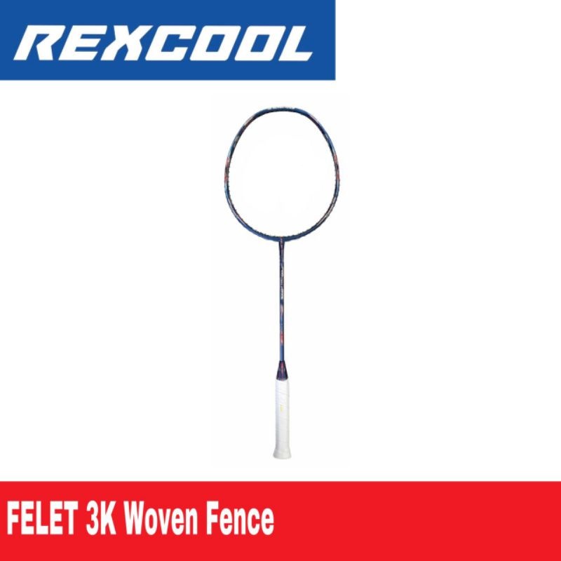 FELET 3K Woven Fence Badminton Racket – Rexcool Sports