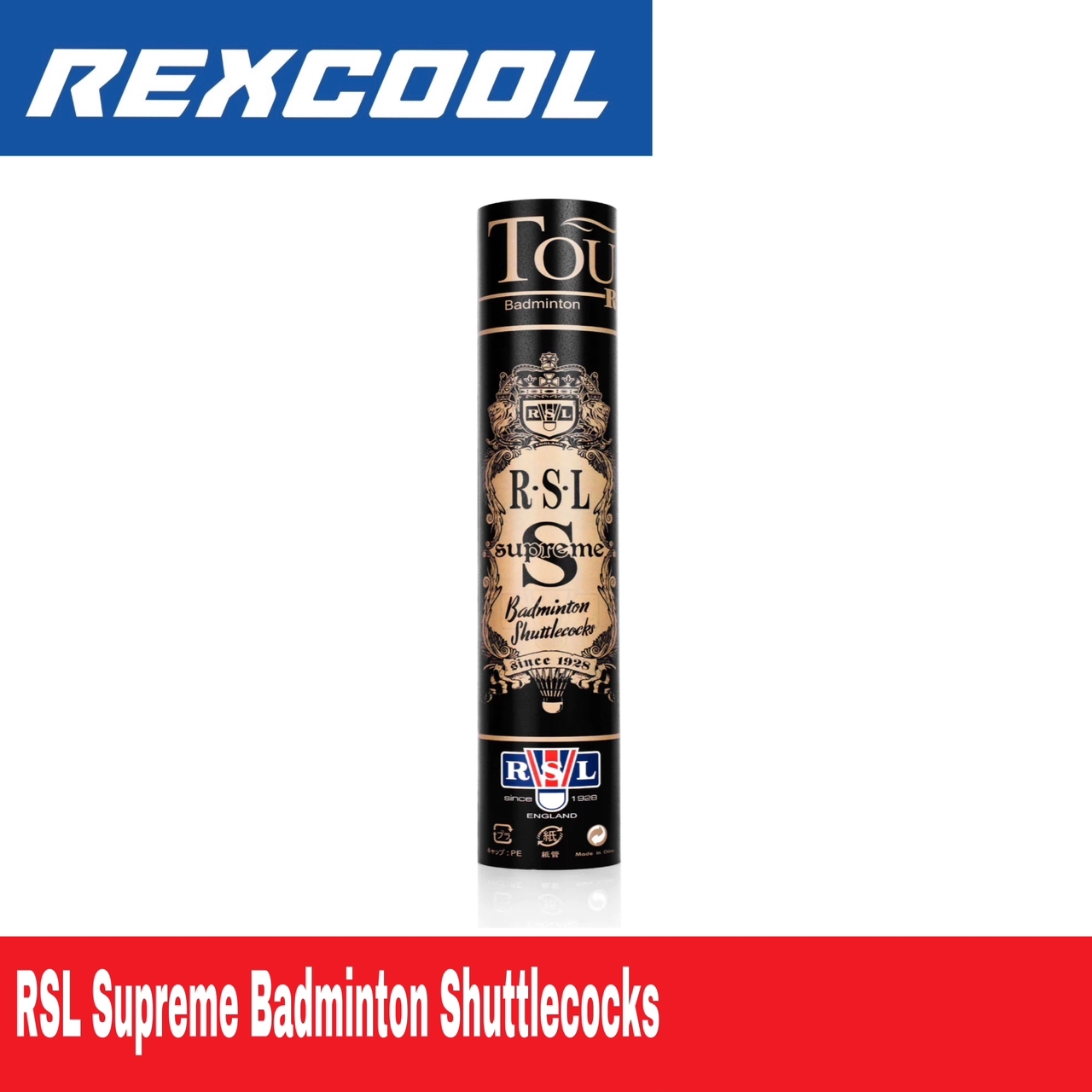 RSL Supreme Tourney Badminton Shuttlecocks – Rexcool Sports