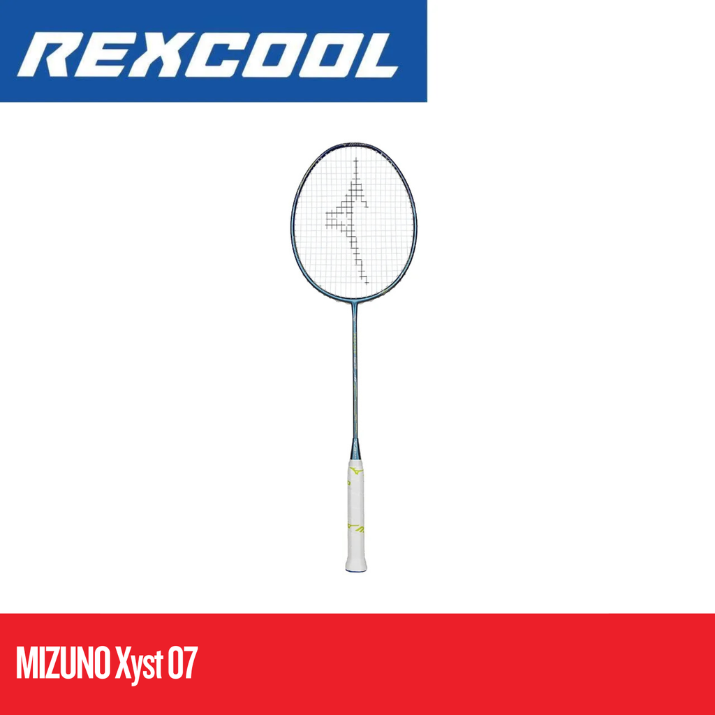 MIZUNO Xyst 07 4U/G5 Badminton Racket – Rexcool Sports MIZUNO Xyst 07 4U/G5 Badminton Racket – Rexcool Sports