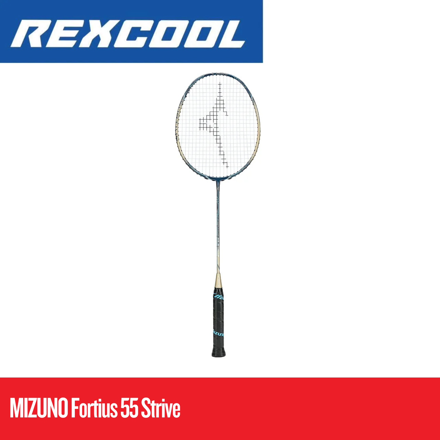 MIZUNO Fortius 55 Strive 4U/G5 Badminton Racket – Rexcool Sports