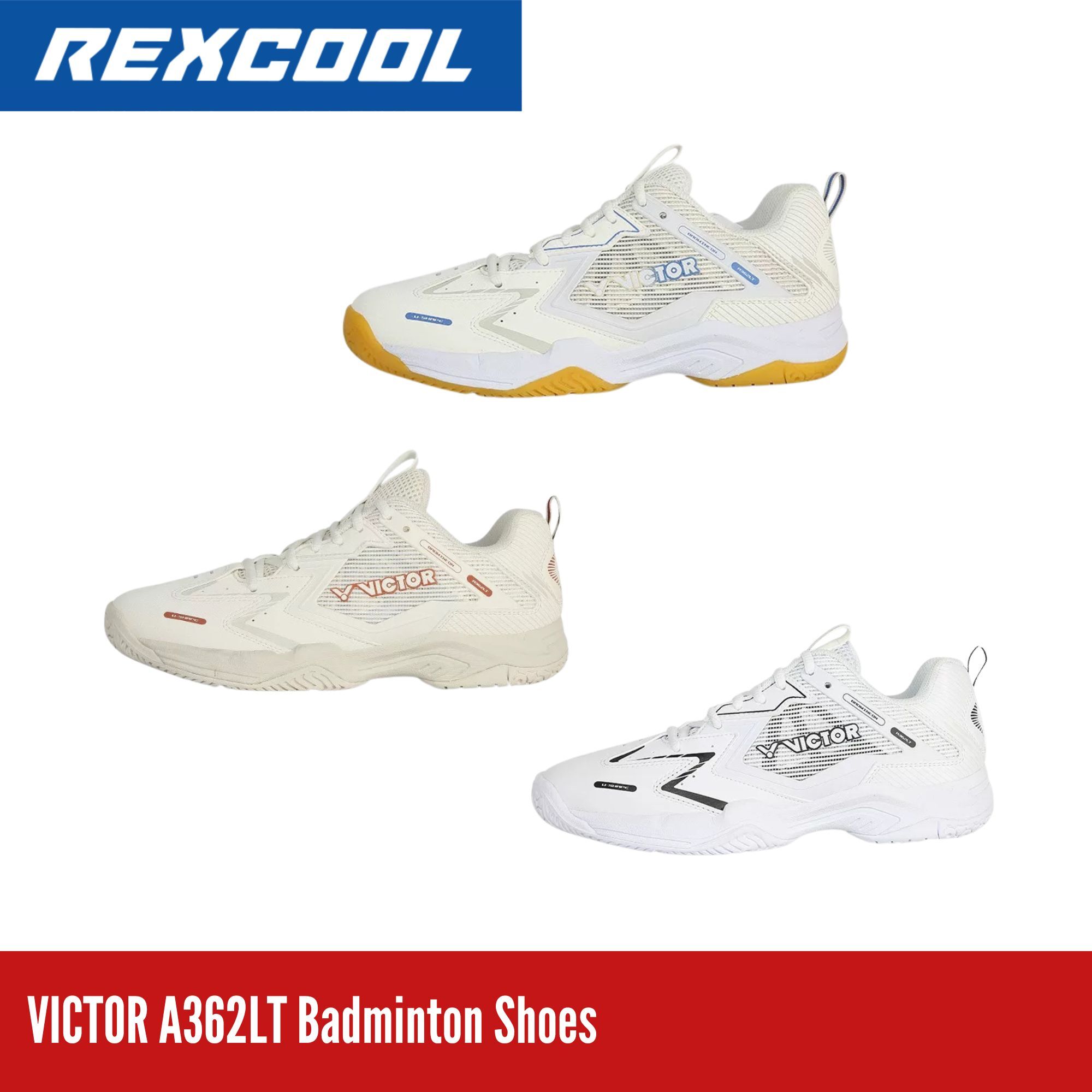 VICTOR | A362LT Badminton Shoes | U-SHAPE 3.0 | ENERGYMAX