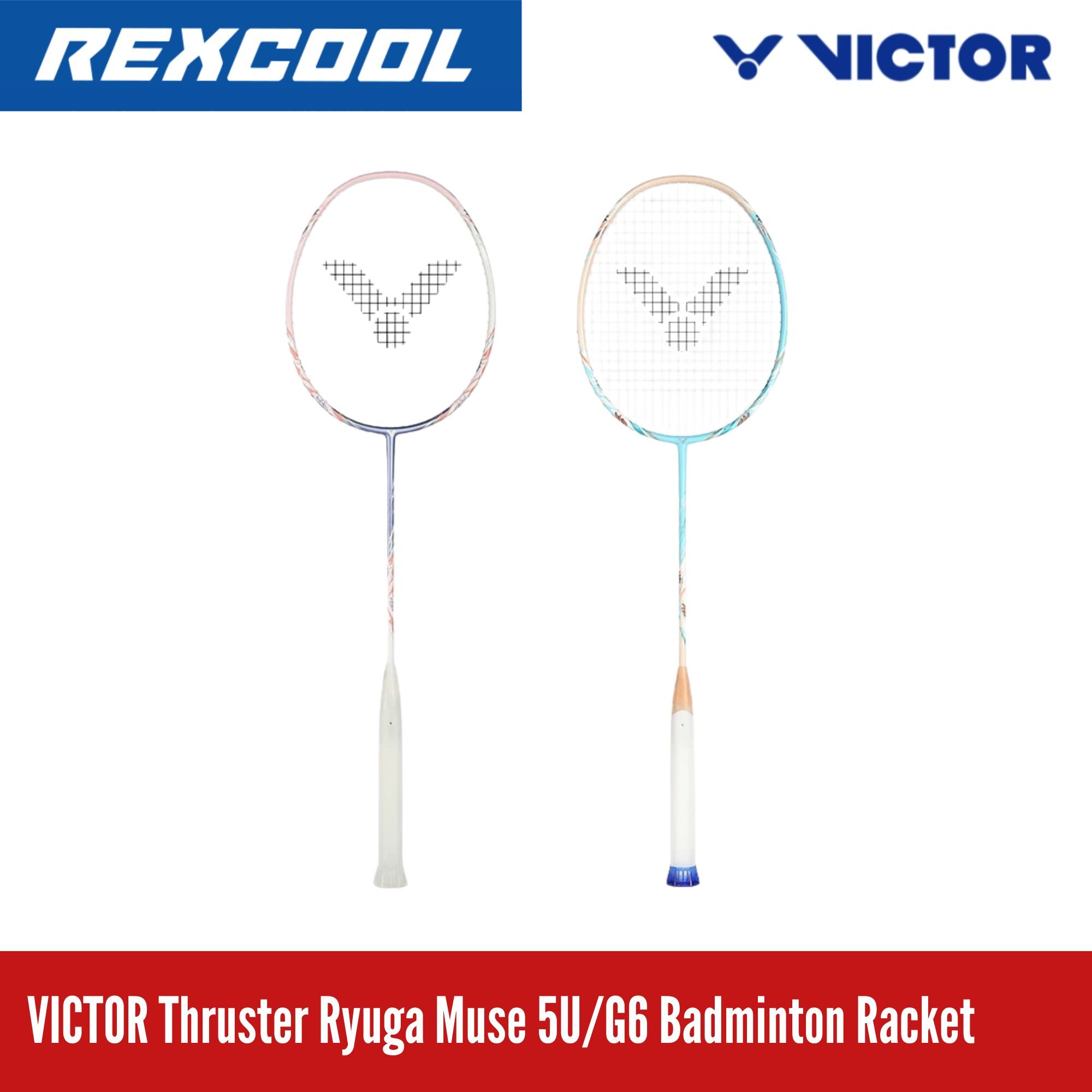 VICTOR Thruster Ryuga Muse 5U/G6 Badminton Racket – Rexcool Sports