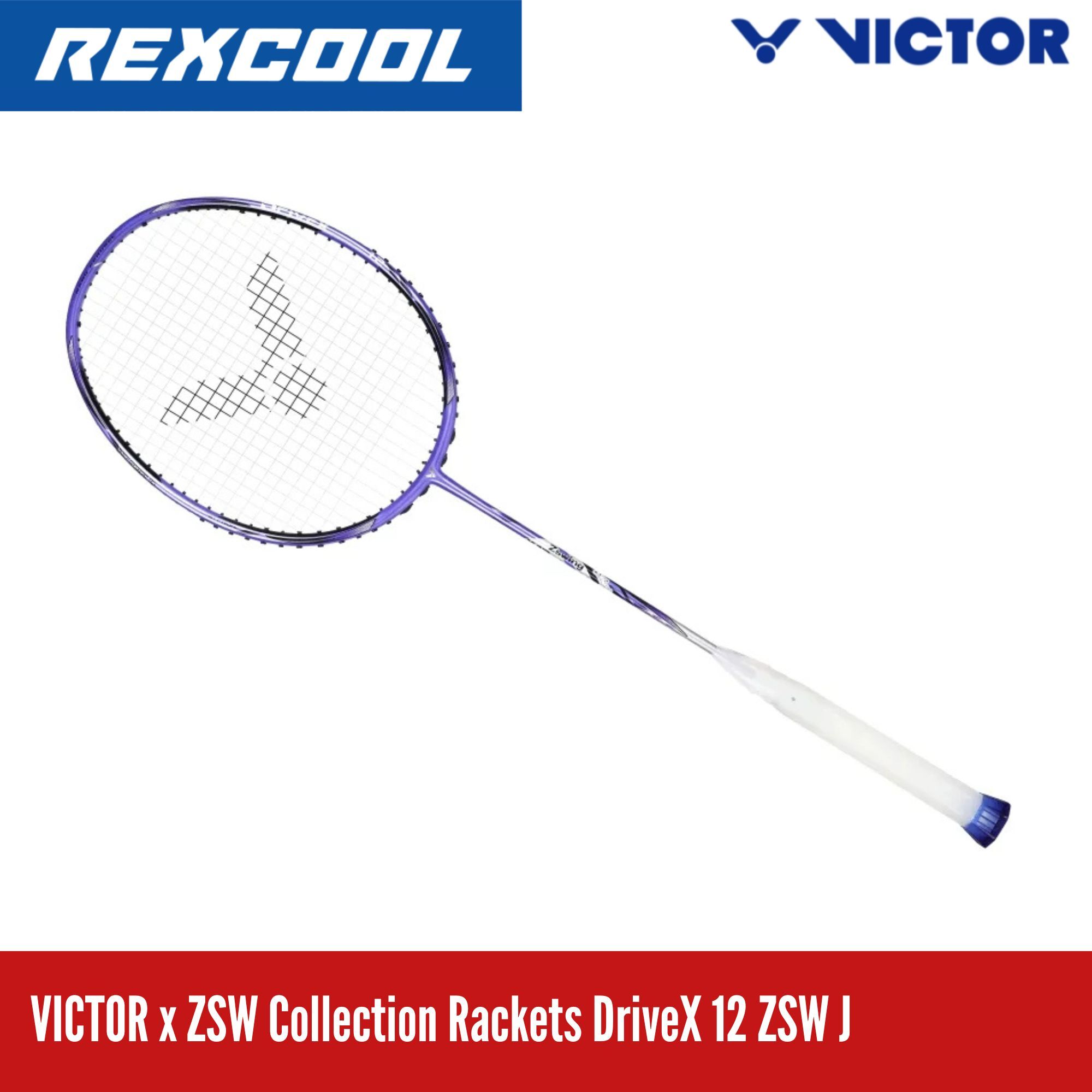 VICTOR x ZSW Collection Rackets DriveX 12 ZSW J 4U/G5 – Rexcool Sports