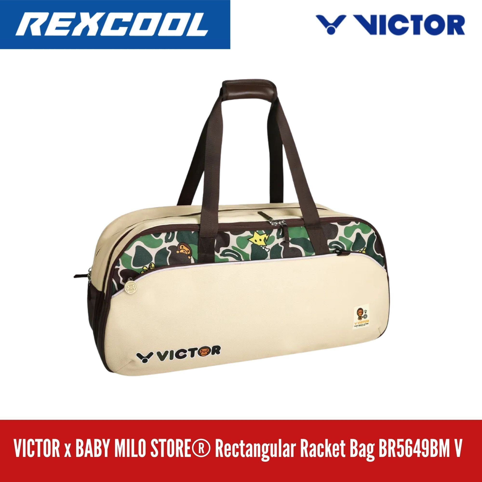 VICTOR x BABY MILO STORE® Rectangular Racket Bag BR5649BM V 