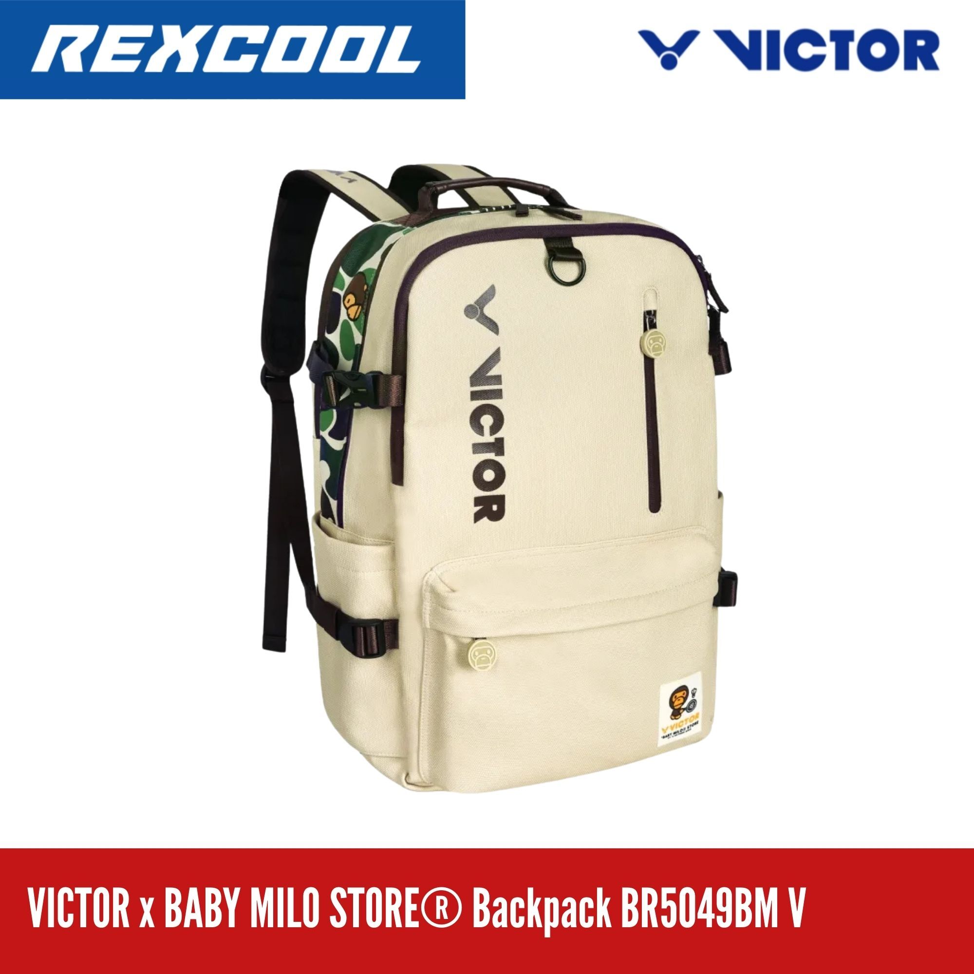 VICTOR x BABY MILO STORE® Backpack BR5049BM V – Rexcool Sports