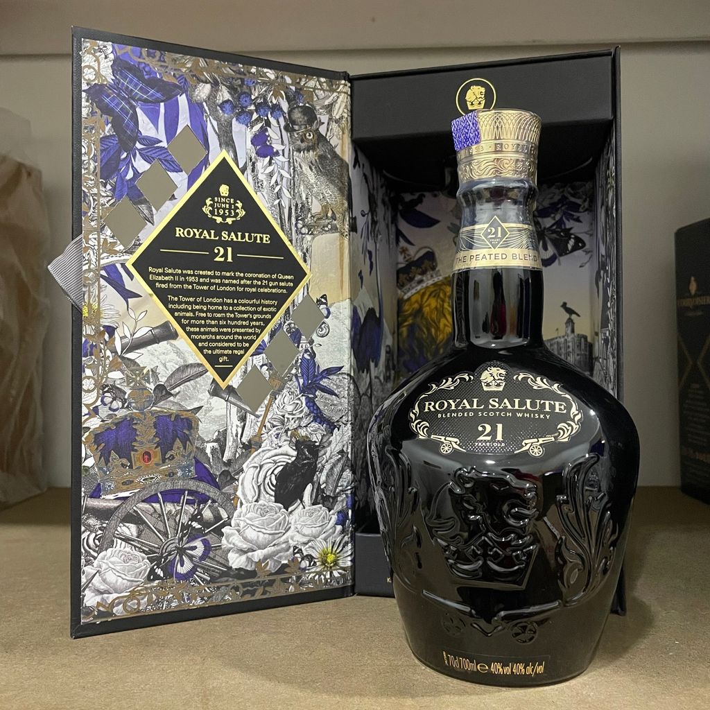 Royal Salute 21 Years Old THE PEATED BLEND 700ml 40% – 佳饮品味 Happiness ...
