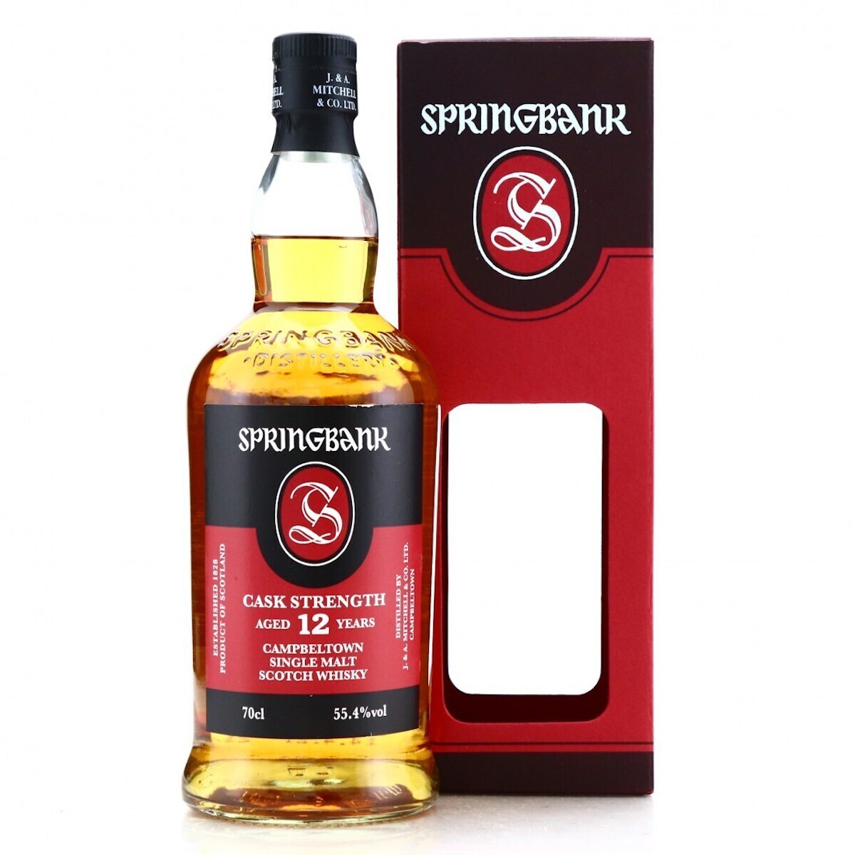Springbank 12 Year Old Cask Strength Batch 22 700ml 55.4% – My