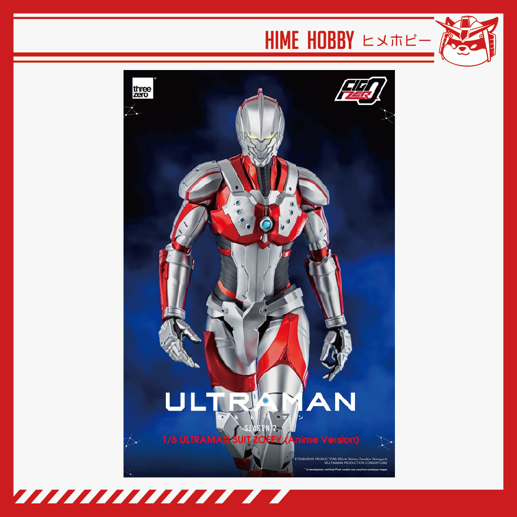 Ready Stock] Threezero FigZero 1/6 ULTRAMAN SUIT ZOFFY (Anime 