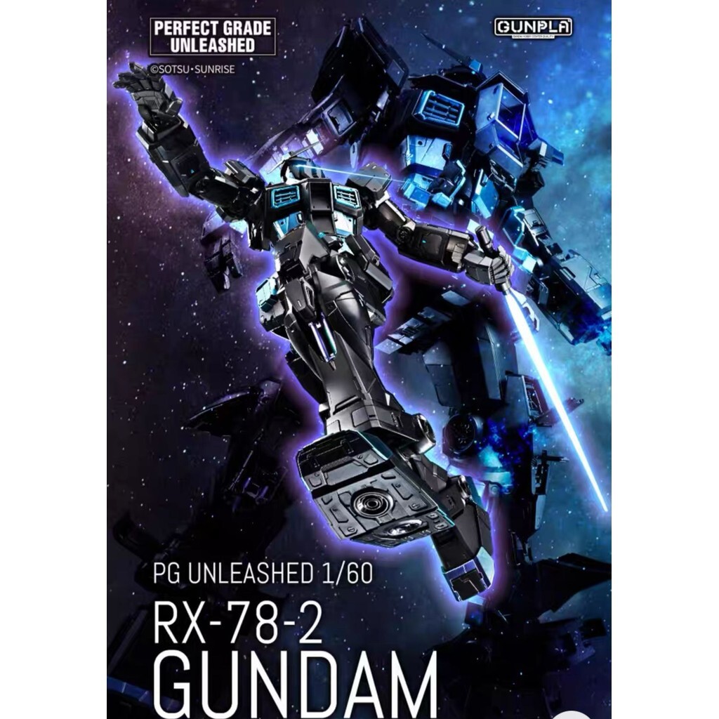 Pre Orders] PG Unleashed RX-78-2 Gundam [Starry Night Coating