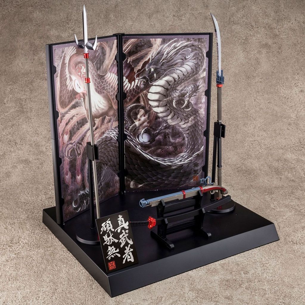 MG SHIN MUSHA GUNDAM SENGOKU NO JIN BLACK ROBE LARGE ARMOR 8