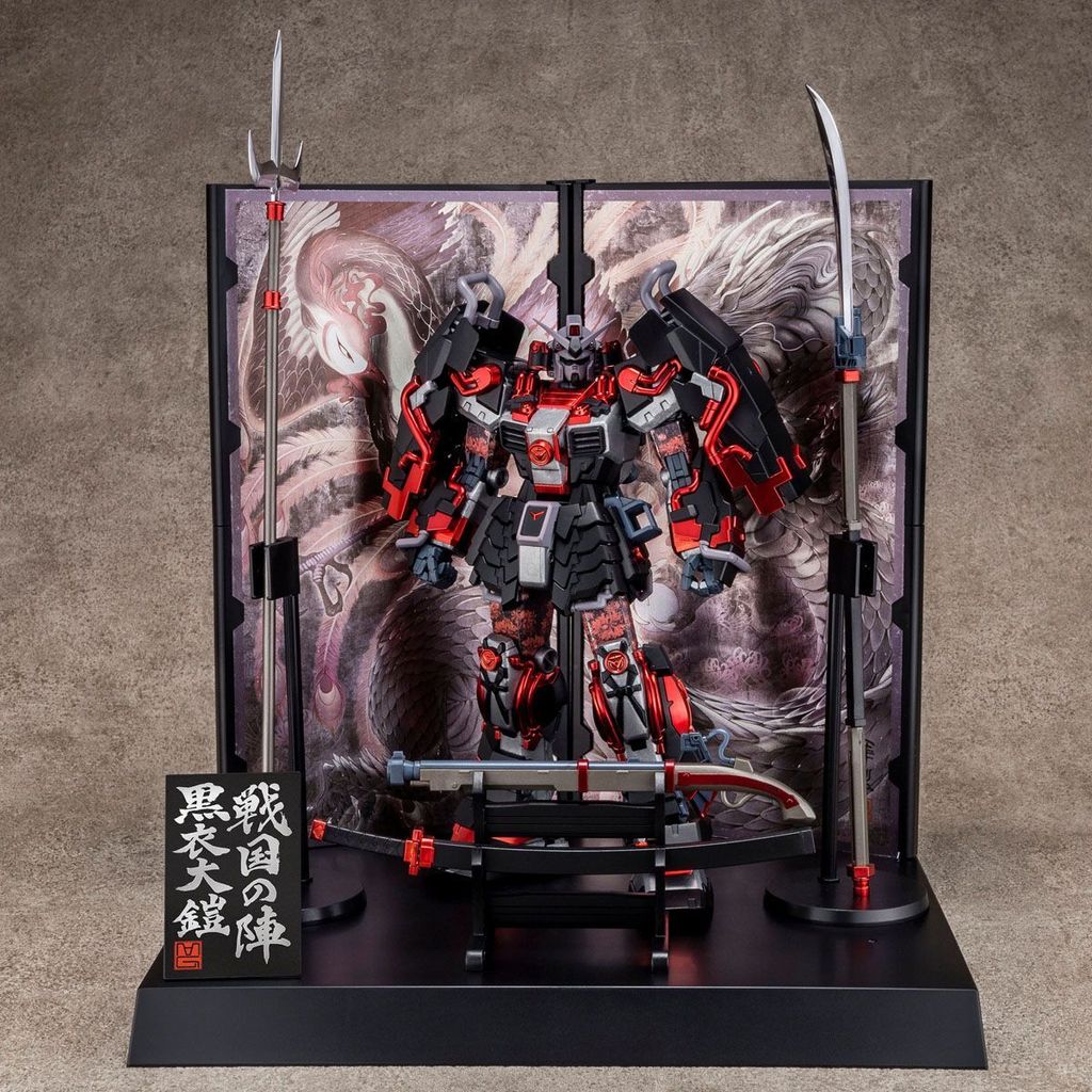 MG SHIN MUSHA GUNDAM SENGOKU NO JIN BLACK ROBE LARGE ARMOR 7