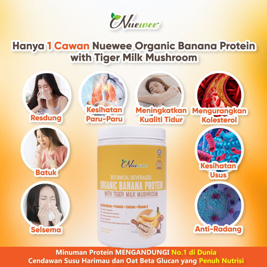 Nuewee-Organic-Banana-Protein-with-Tiger-Milk-Multifunction-450g Malay