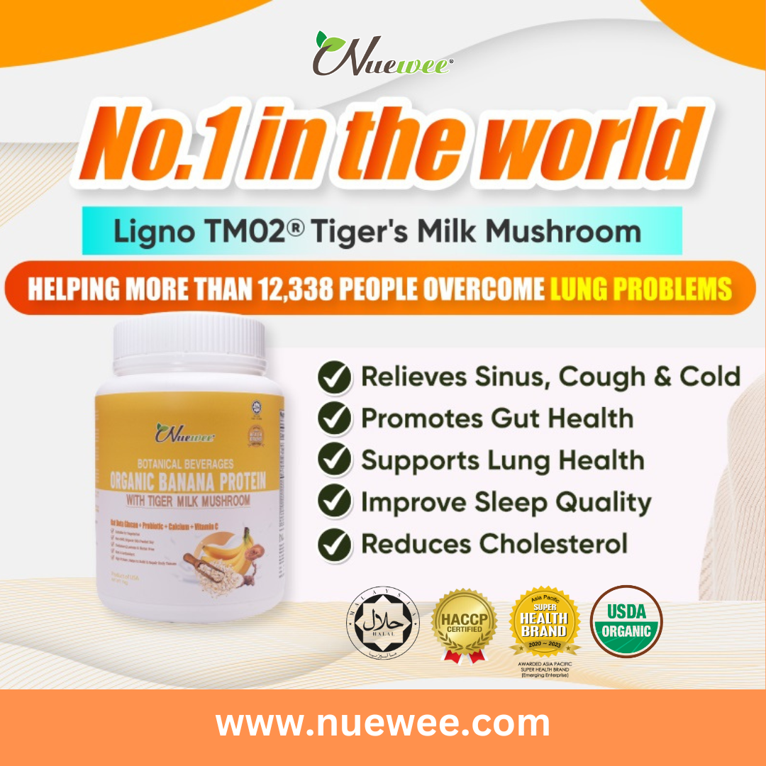 Nuewee Organic Banana Protein with Tiger Milk