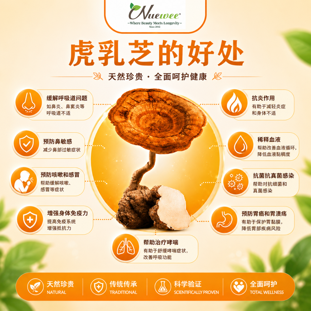Benefit of Tiger Milk Mushroom 中文
