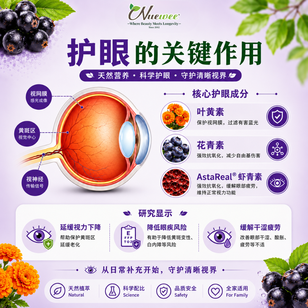 护眼的关键作用