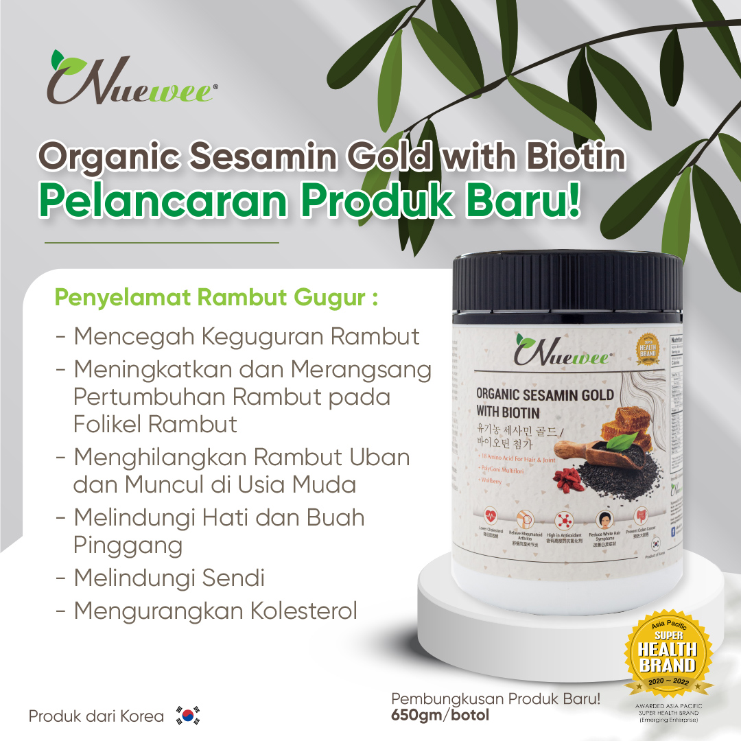 Nuewee Organic Sesamin Gold with Biotin Kebaikan.jpg