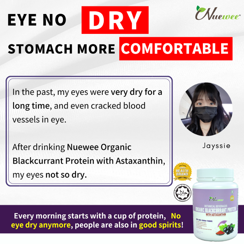 Eng - Jayssie - BC -  eye no dry - stomach comfortable