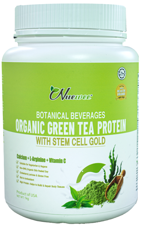 Nuewee-Organic-Green-Tea-Protein-with-Stem-Cell-Gold(1kg) Pic