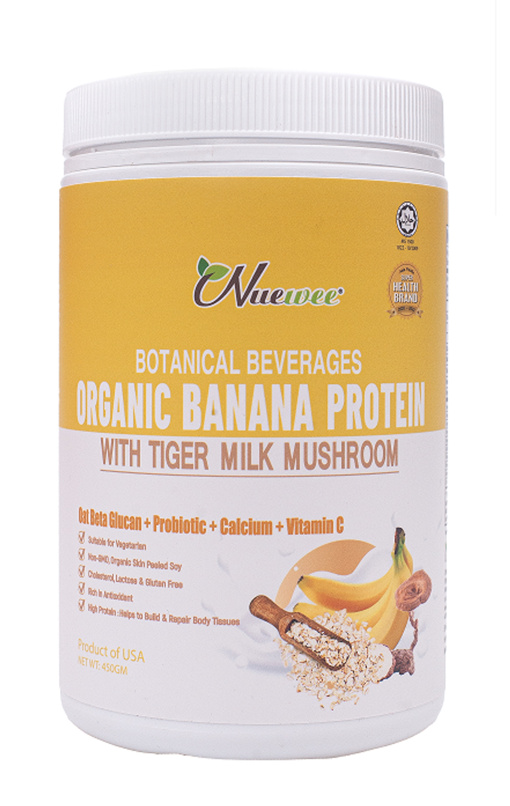 Nuewee-Organic-Banana-Protein-with-Tiger-Milk-450GM (Nuewee System) 800 X 800(2)