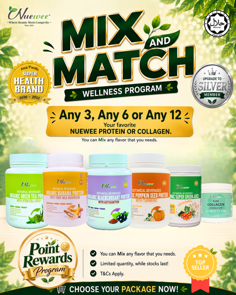 Mix & Match Wellness Program Any 3 6 12