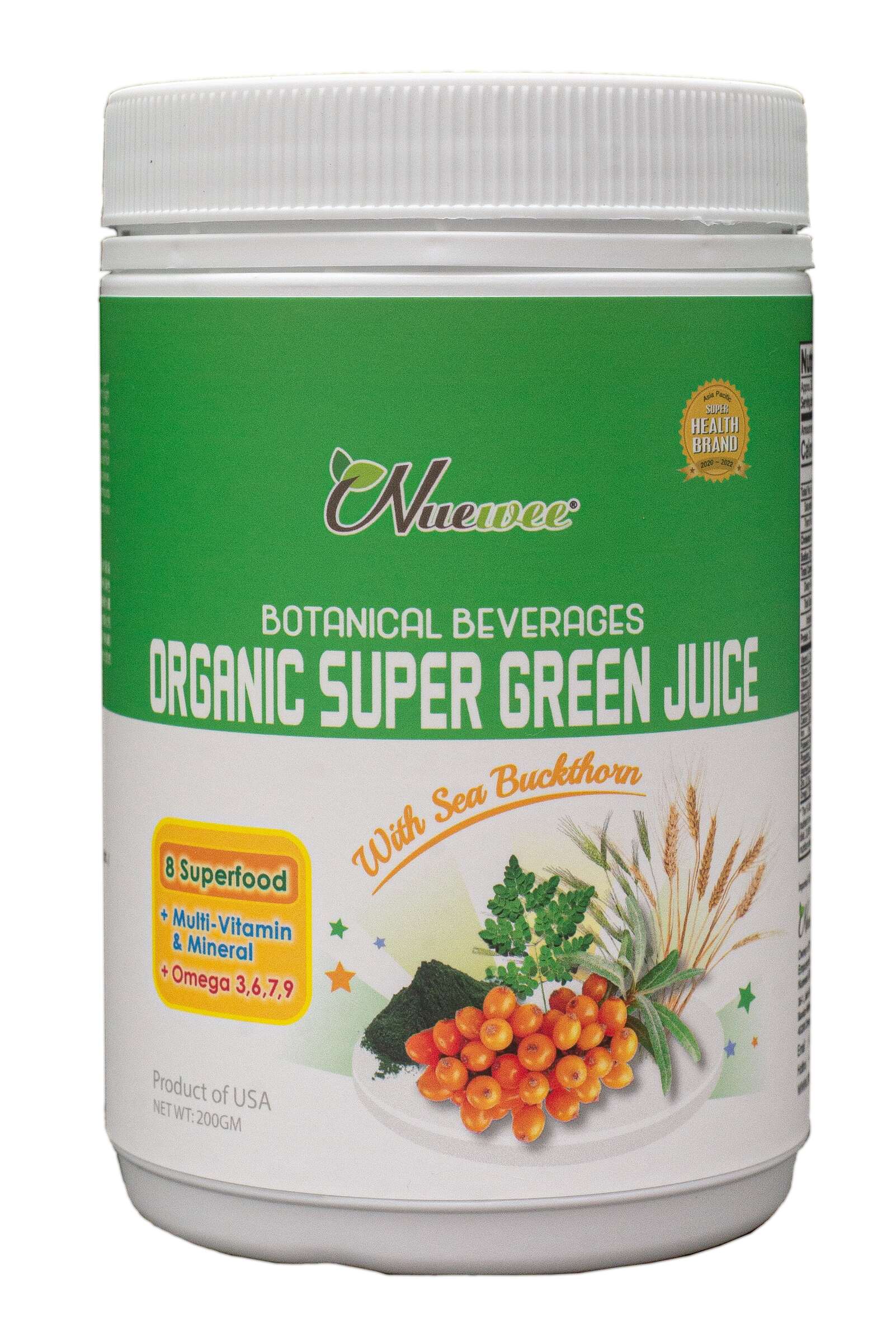 Nuewee-Organic-Super-Green-Juice-with-Sea-Buckthorn-200g-front