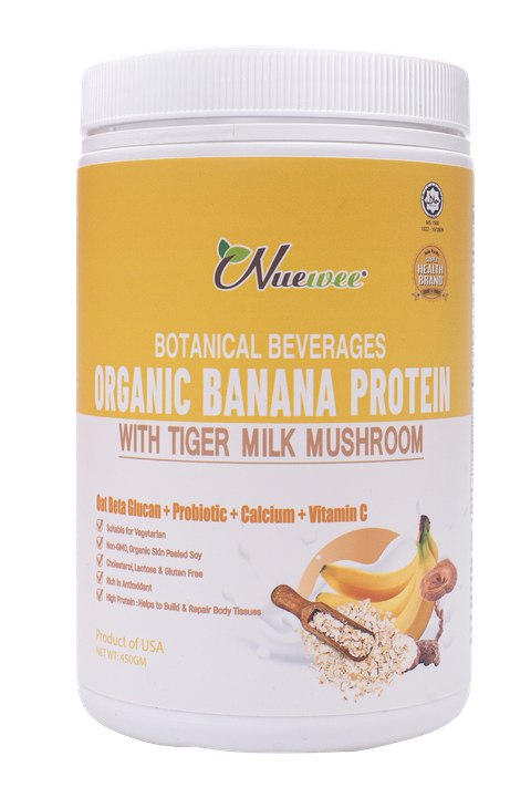 Nuewee-Organic-Banana-Protein-with-Tiger-Milk-450gm-Front