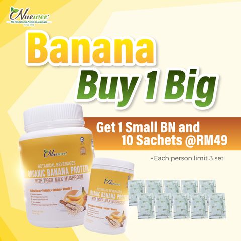 Buy 1 Free 1 Banana Protein