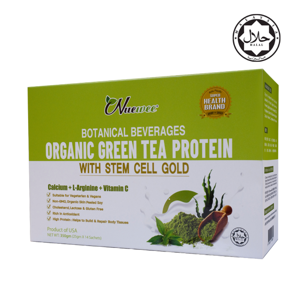 Nuewee-Organic-Green-Tea-with-Stem-Cell-350gm-14sachets