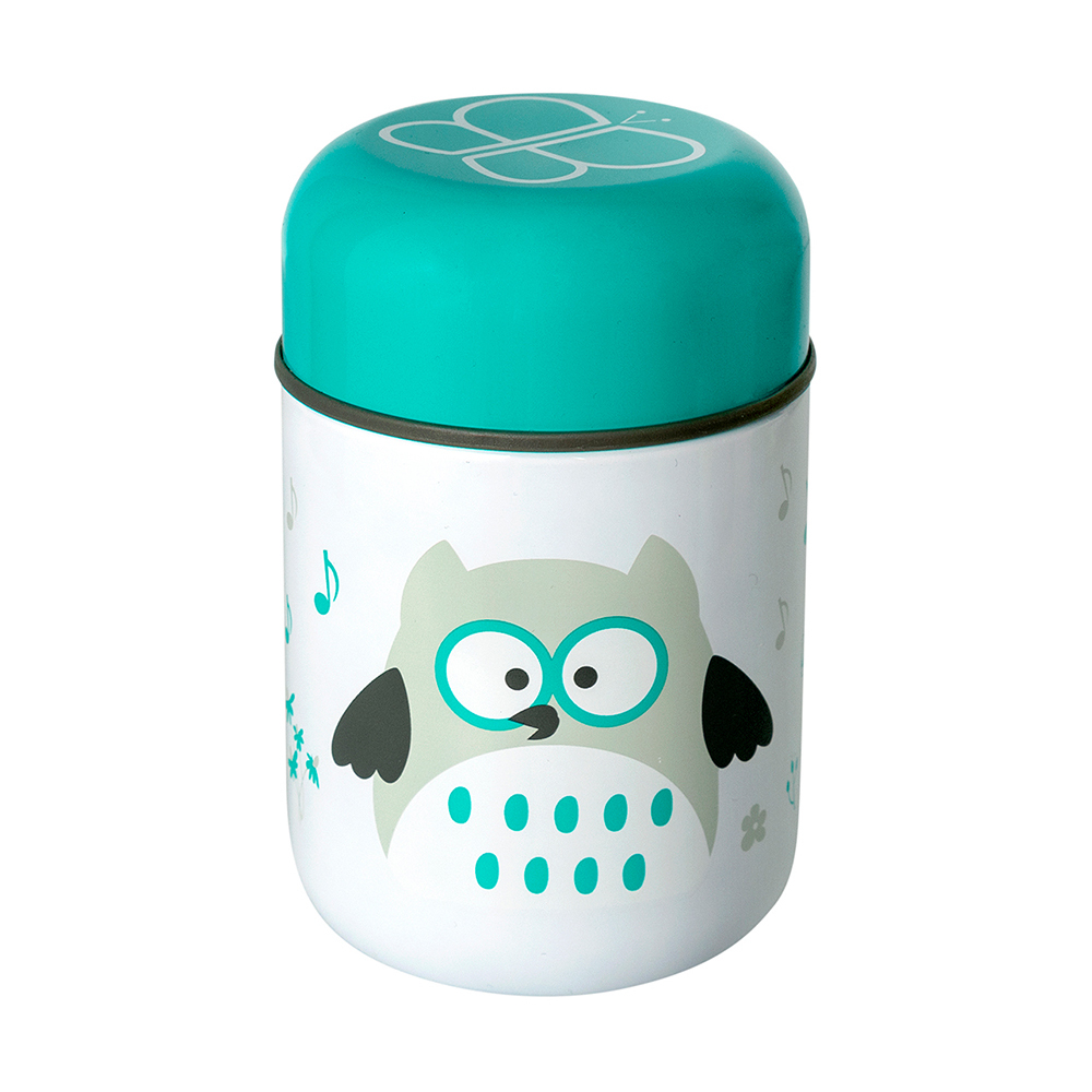 B0122 - FOOD - White background - Closed Thermos on front (2)