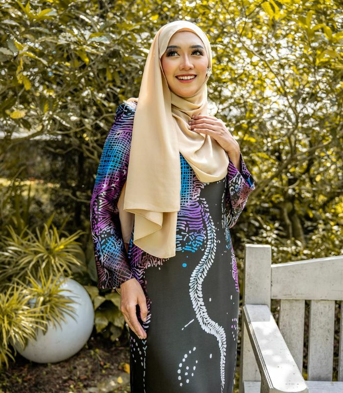 Kurung Shazia (Black) 2