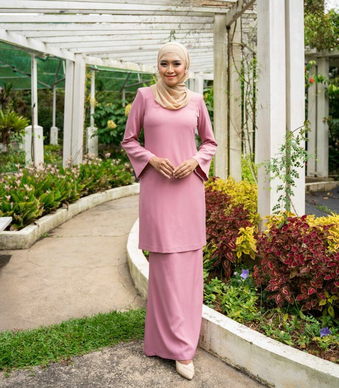 Kurung Fiza (Pink) 1