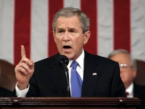 'President Bush Delivers His Fifth State of the Union Speech' Photographic Print  _ Art_com