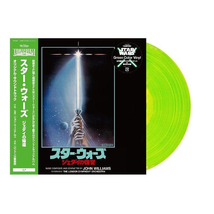 星際大戰：絕地大反攻 Star Wars- Return of the Jedi 約翰威廉斯 John Williams 【日標】（黑膠唱片 LP） 封面