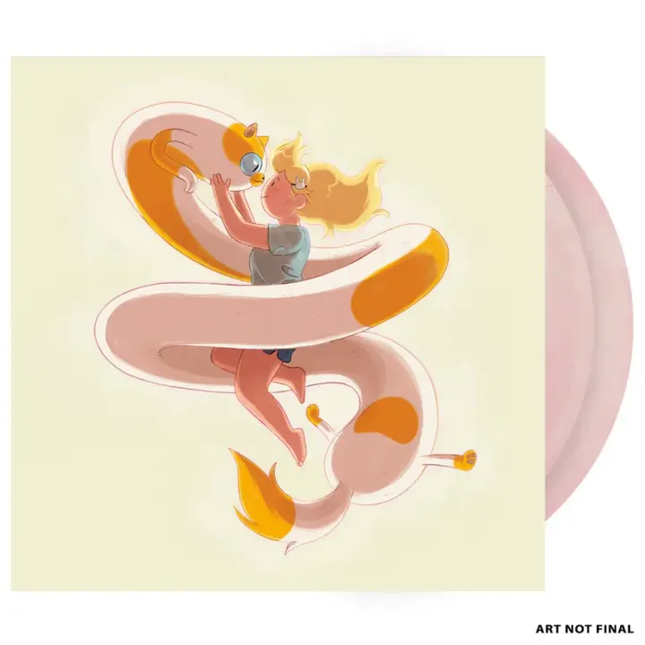 探險活寶 衍伸劇 Adventure Time: Fionna and Cake 動畫原聲帶 【彩膠】（黑膠唱片 LP） 封面