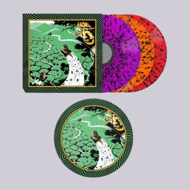 King Gizzard And The Lizard Wizard - Live At Forest Hills Stadium '25 【三折式封套｜霓虹潑墨彩膠】（黑膠唱片 3LP） 內頁 1