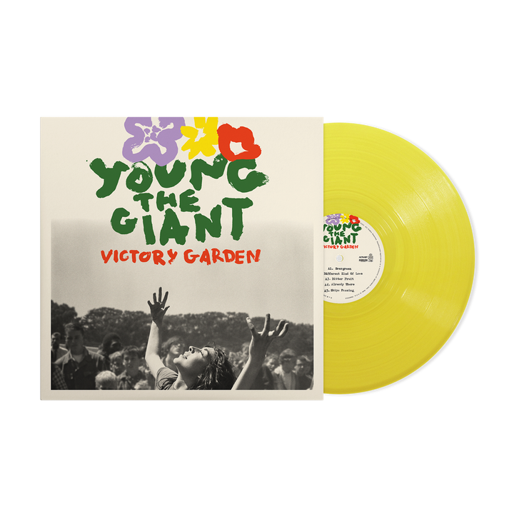 Young The Giant - Victory Garden 【獨立通路限定｜檸檬汽水色彩膠】（黑膠唱片 LP） 封面