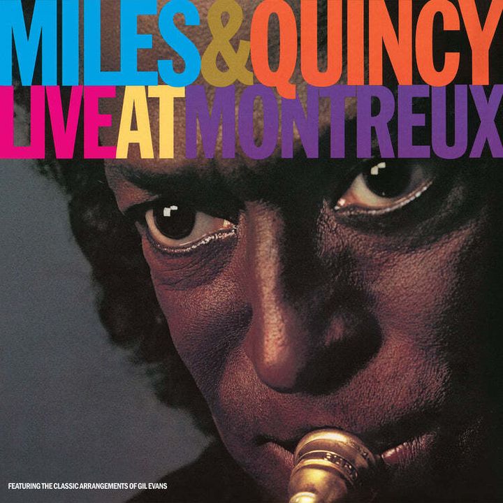 Miles Davis & Quincy Jones - Live At Montreux （黑膠唱片 LP） 封面