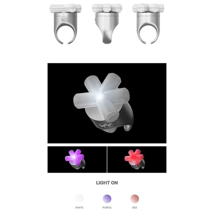 【預購限時補貨】 I-DLE - 第三代手燈配件 OFFICIAL LIGHT RING 【手燈戒指】（官方週邊） 內頁 1