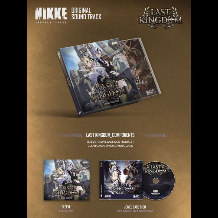勝利女神：妮姬NIKKE 原聲帶 OST 【LAST KINGDOM】（CD） 內頁 1