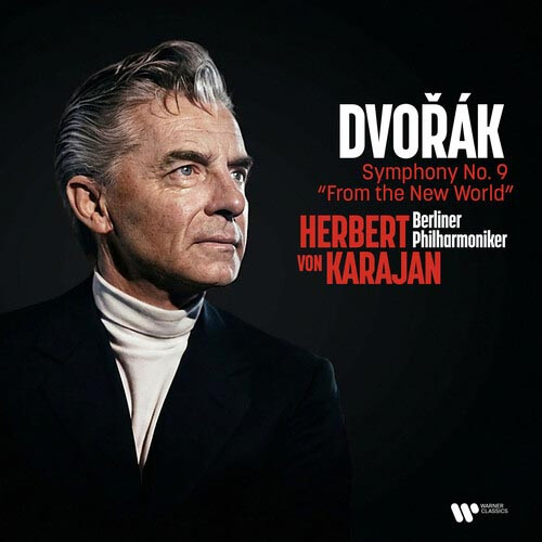卡拉揚 HERBERT VON KARAJAN & BERLINER PHILHARMONIKER - DVORAK: SYMPHONY NO. 9 "FROM THE NEW WORLD 【限量版】（黑膠唱片 LP） 封面