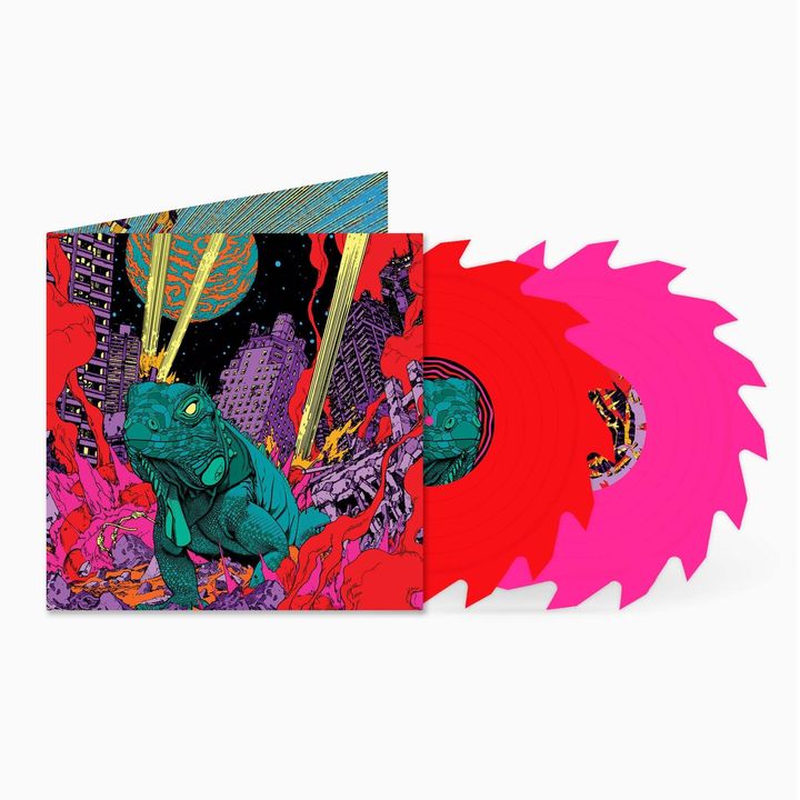 King Gizzard And The Lizard Wizard - Petrodragonic Apocalypse Live 【特殊彩膠】 （黑膠唱片 LP） 封面