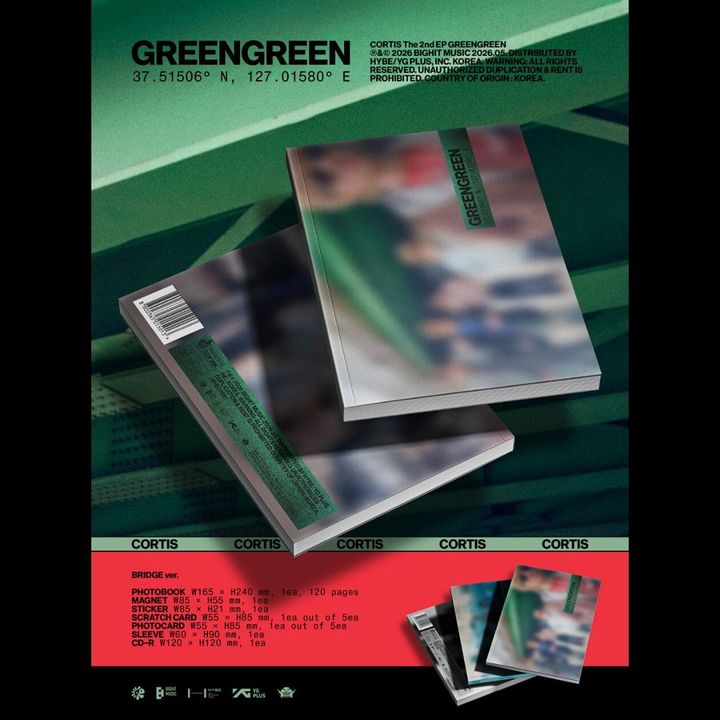 【預購限時補貨】 CORTIS - 正規二輯：GREENGREEN 【Photobook 版】（CD） 內頁 1