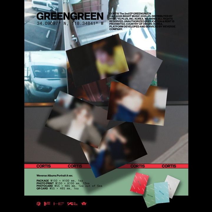 【預購限時補貨】 CORTIS - 正規二輯：GREENGREEN 【WEVERSE ALBUMS 版】（數位專輯） 內頁 1