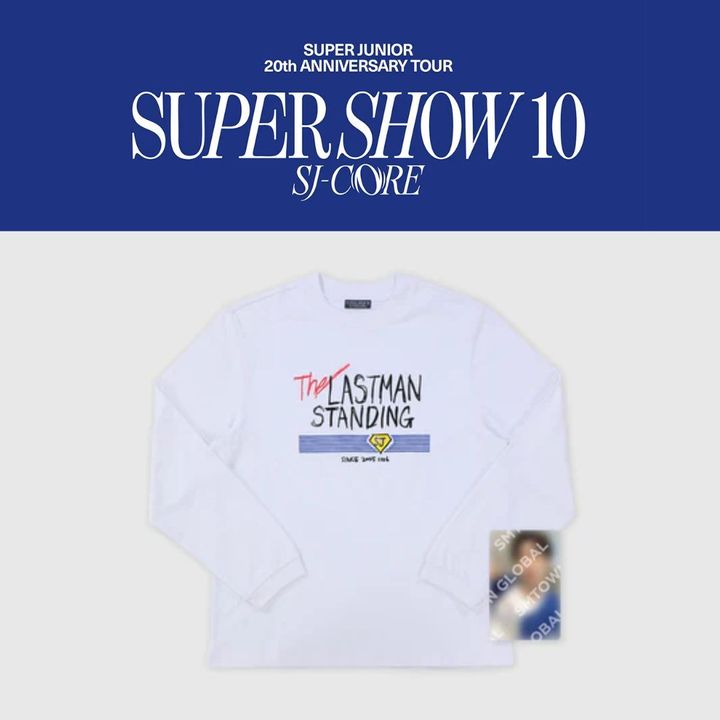 SUPER JUNIOR - 20週年巡迴周邊 【手繪長袖｜MD】（官方周邊） 封面