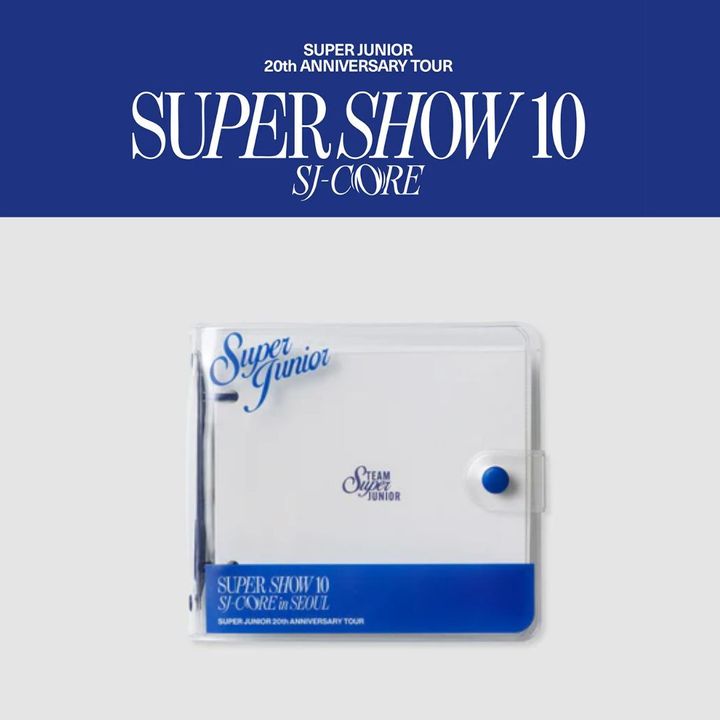 SUPER JUNIOR - 20週年巡迴周邊 【CD 收納包｜MD】（官方周邊） 封面